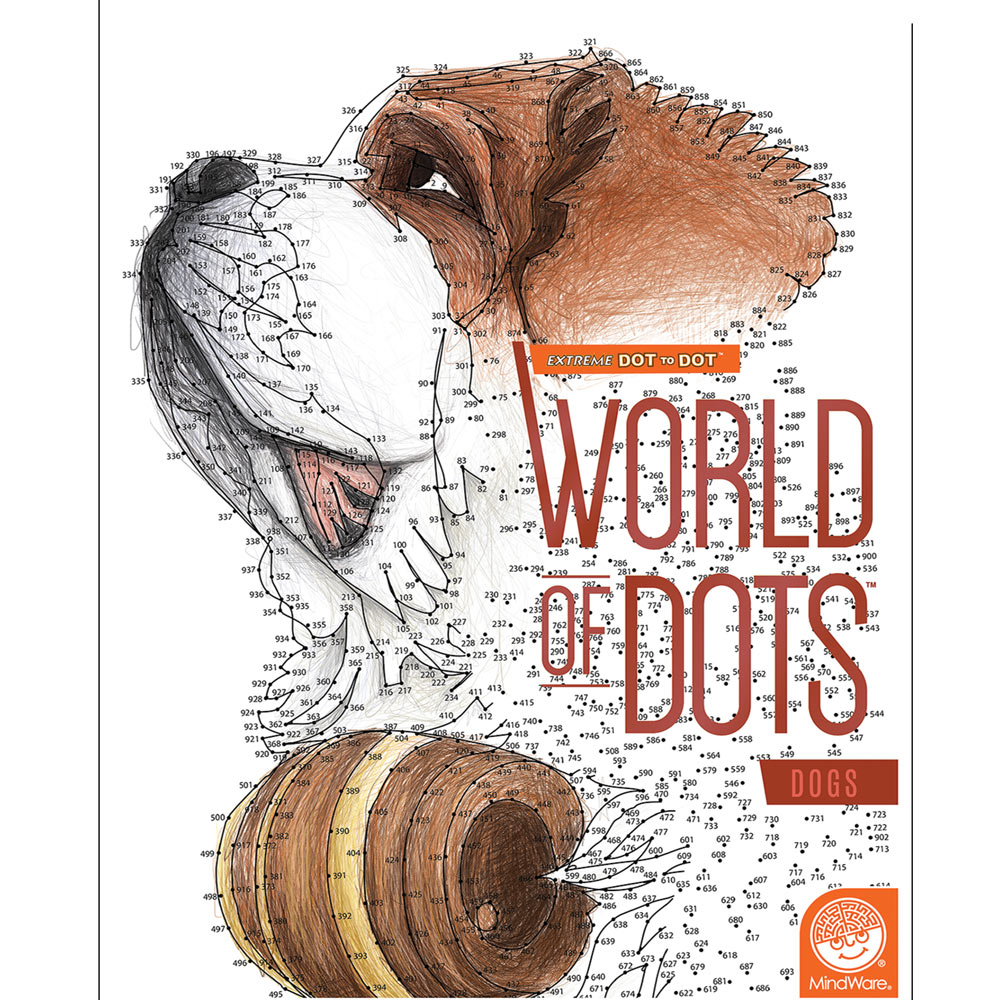 World Of Dots Book - Dogs