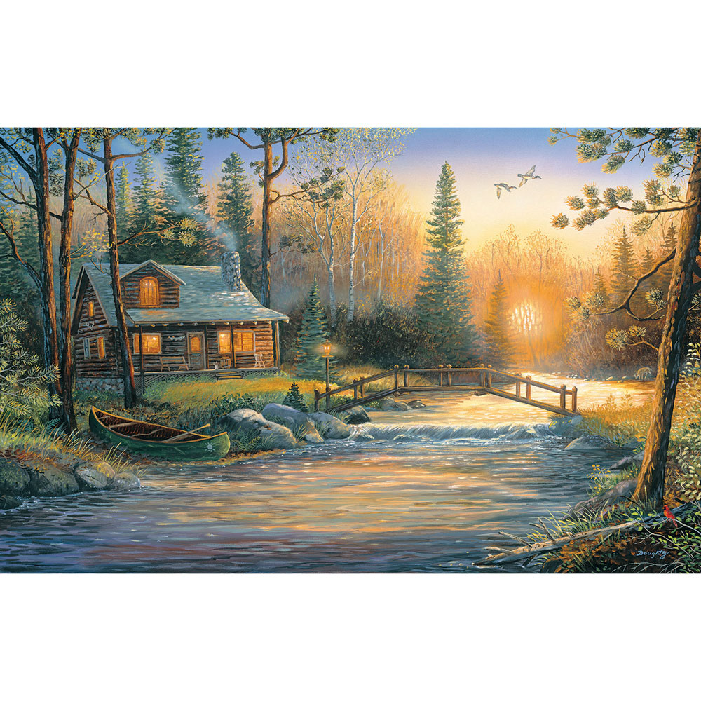 Mystic Hour 100 Large Piece Jigsaw Puzzle | Bits and Pieces