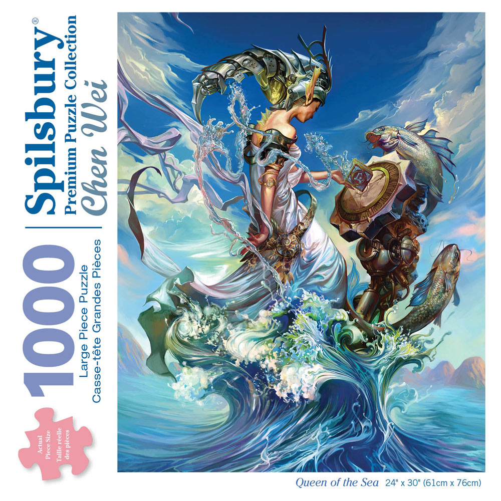 Queen Of The Sea 1000 Piece Jigsaw Puzzle