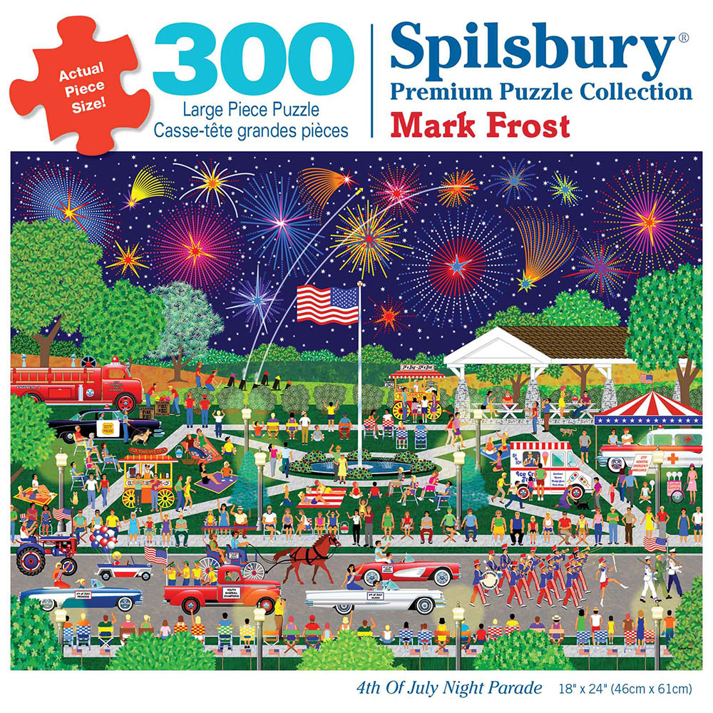 4th Of July Parade 300 Large Piece Jigsaw Puzzle