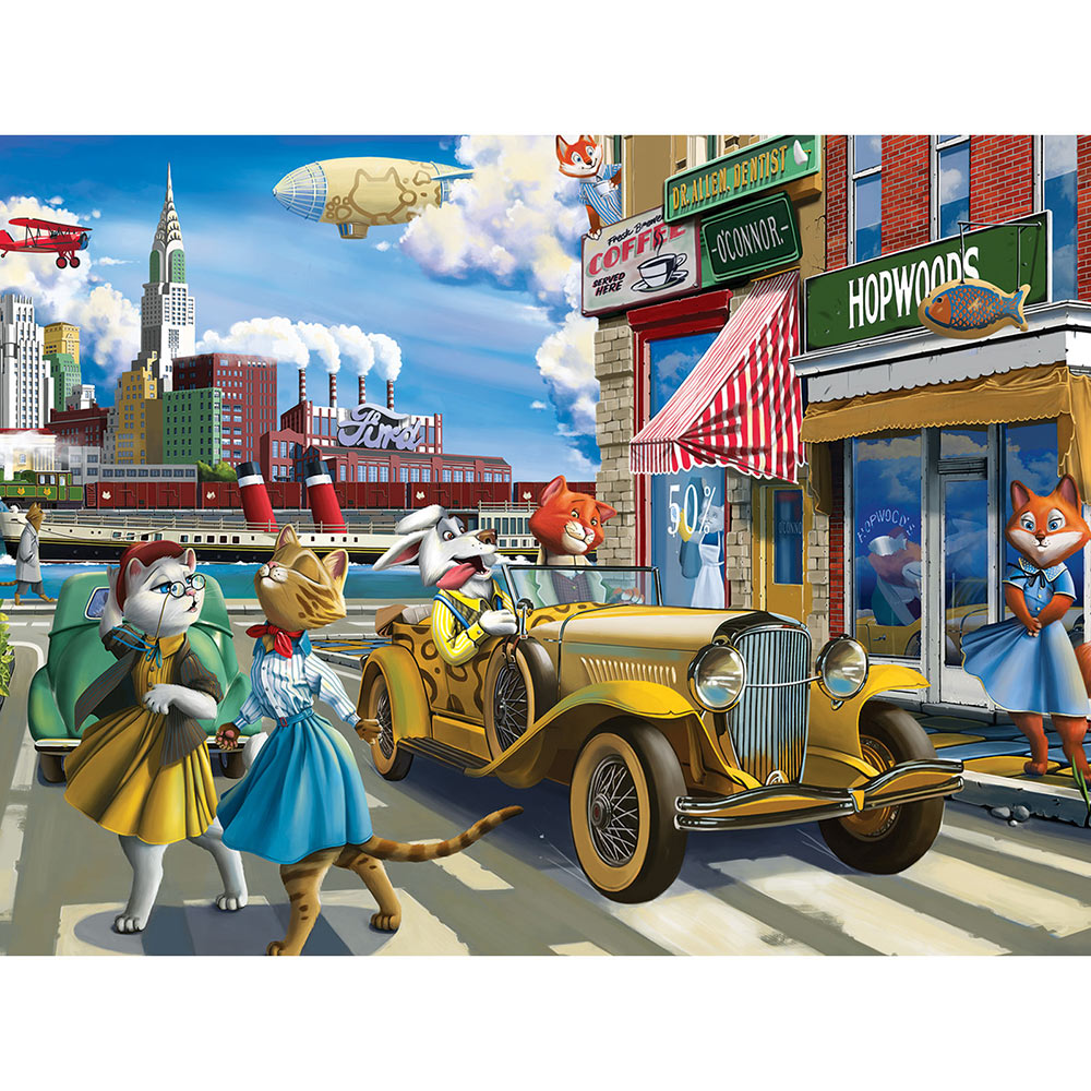 City Of Animals 300 Large Piece Jigsaw Puzzle