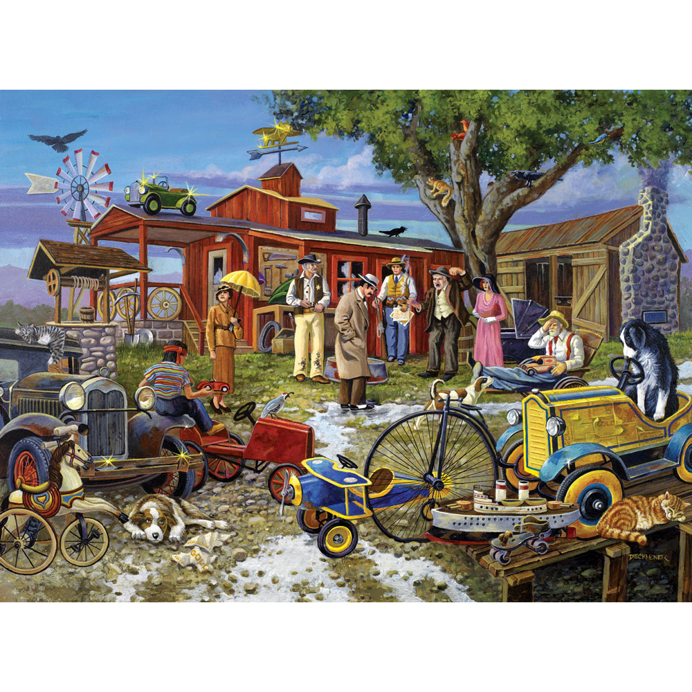 Death In the Desert 1000 Piece Jigsaw Puzzle