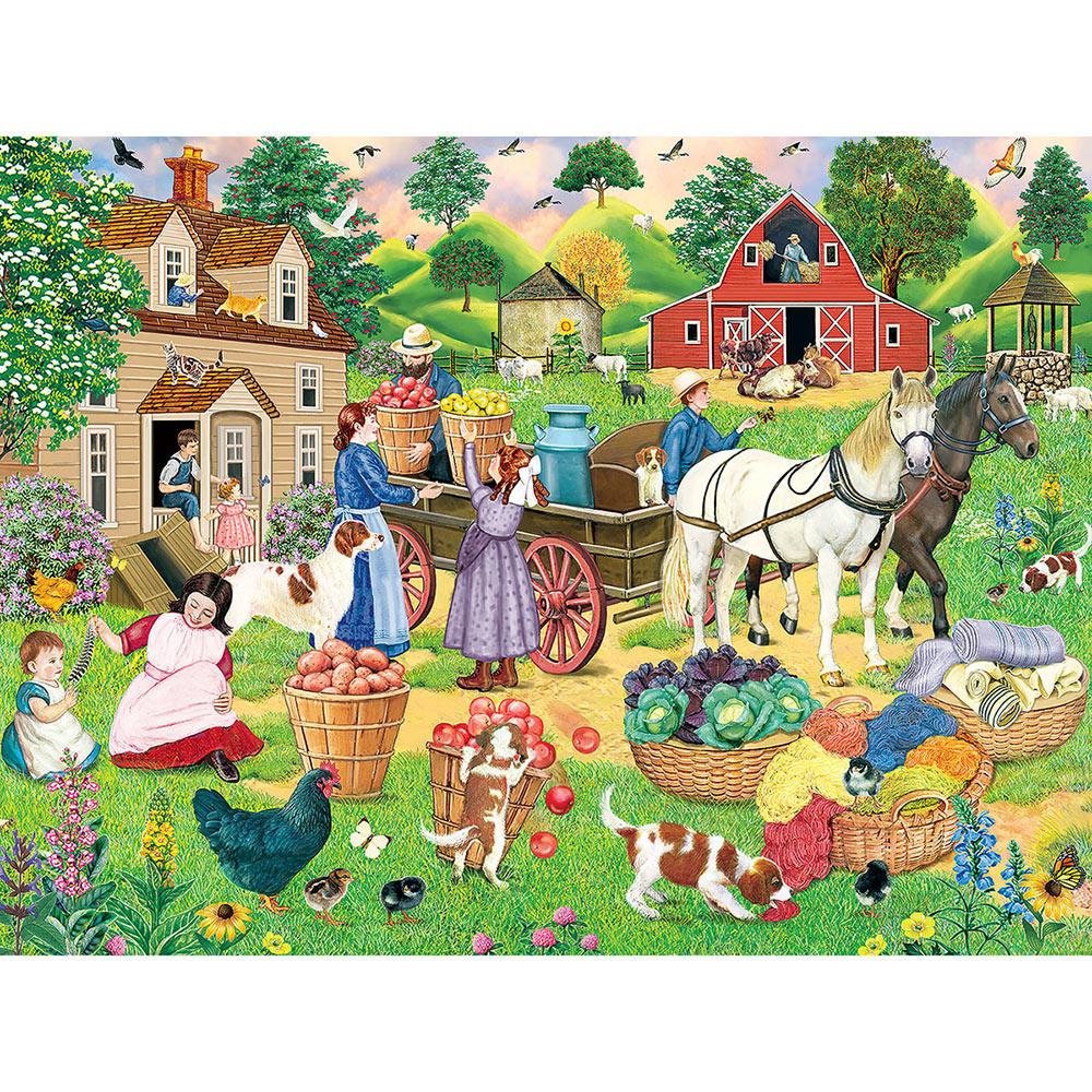 Early Market 300 Large Piece Jigsaw Puzzle