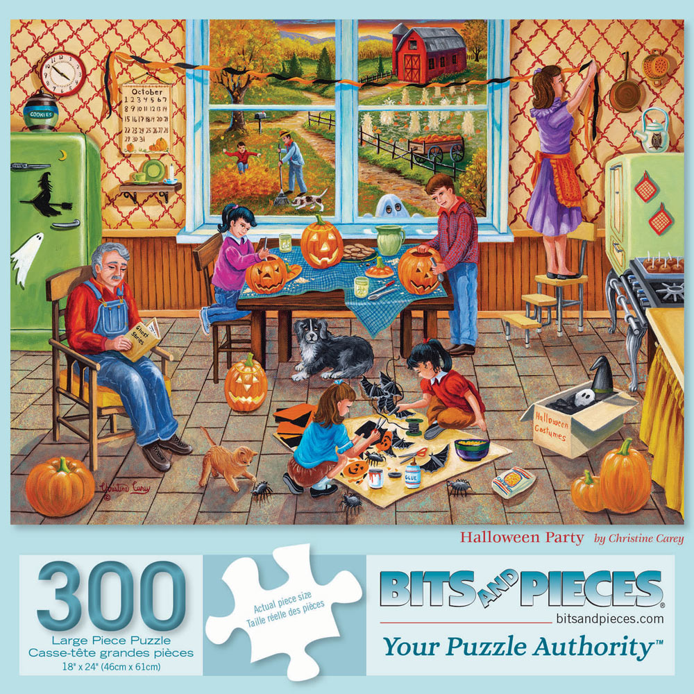 Halloween Party 300 Large Piece Jigsaw Puzzle