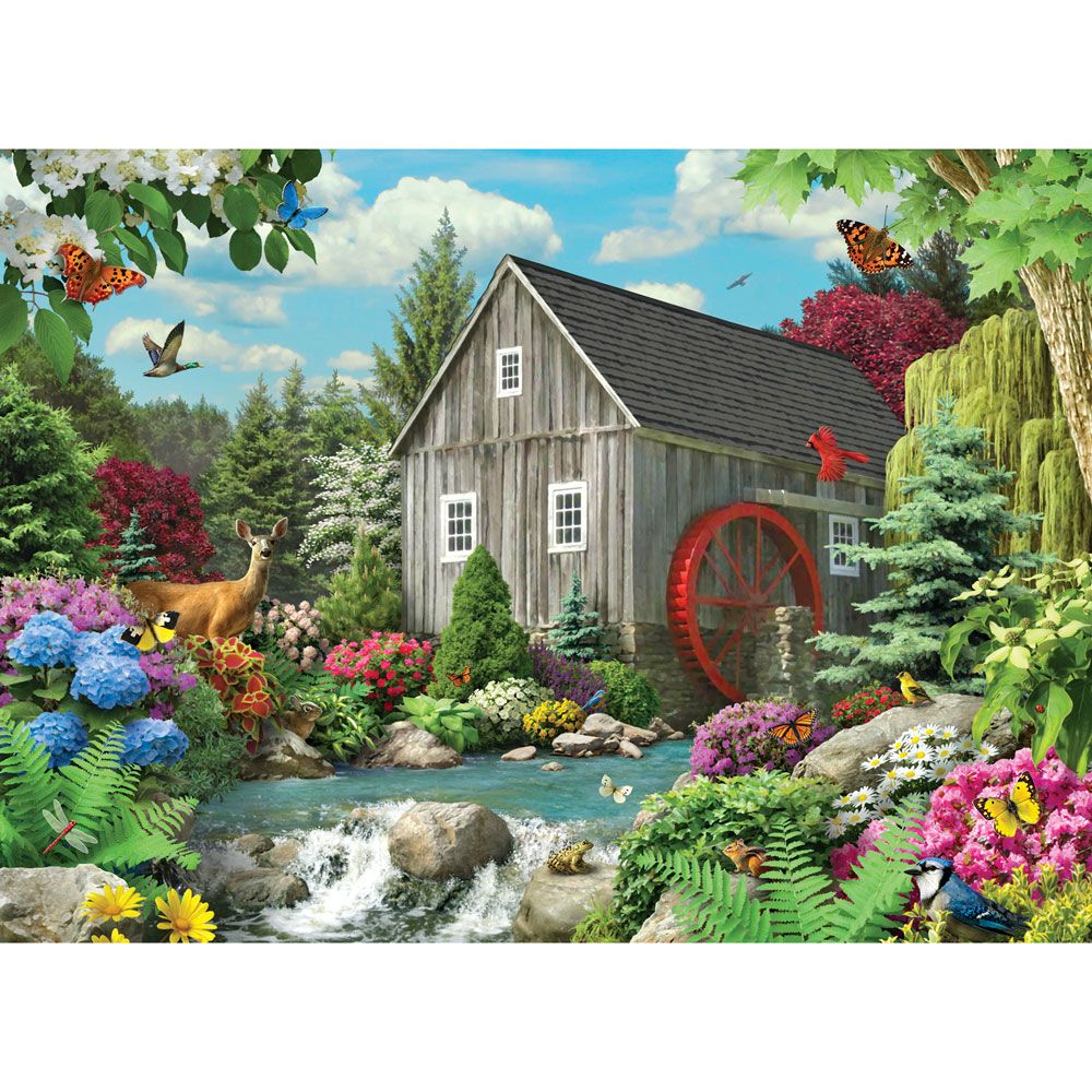 Country Mill 500 Piece Giant Jigsaw Puzzle