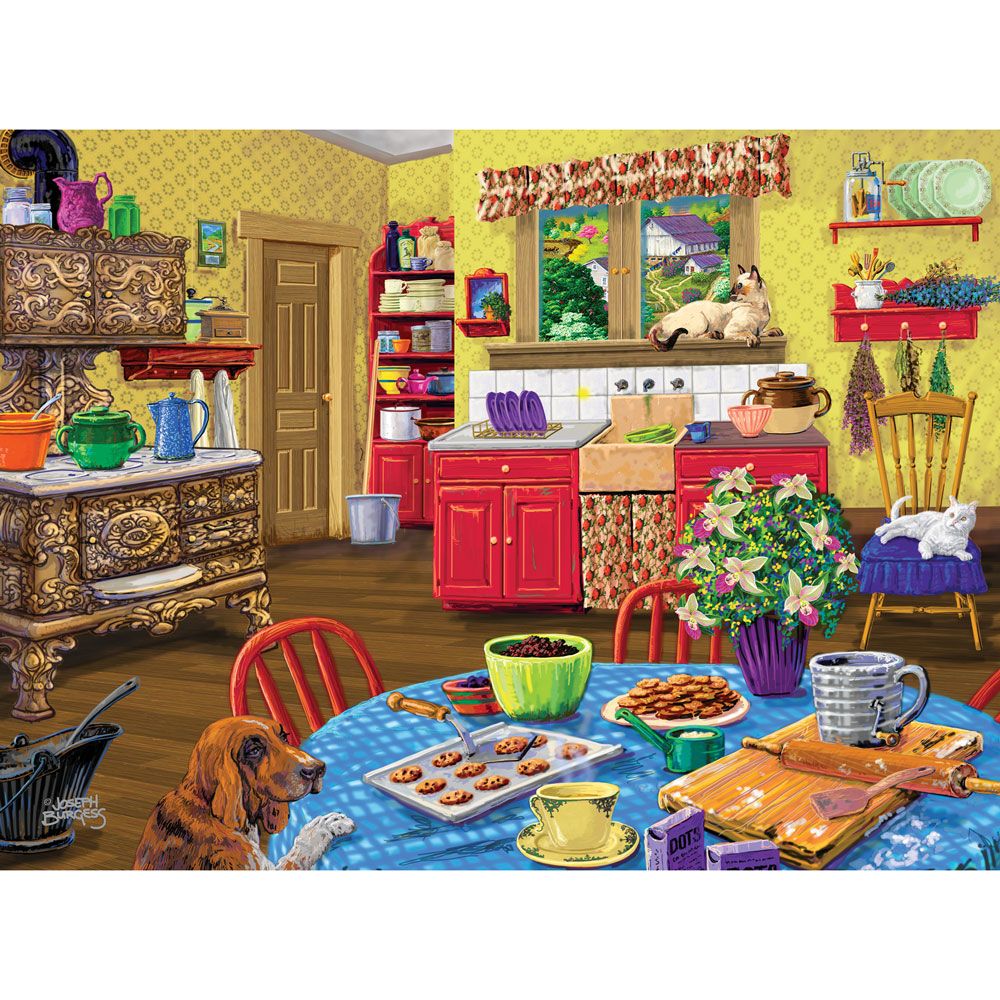 Breakfast Table 1000 Piece Puzzle 
