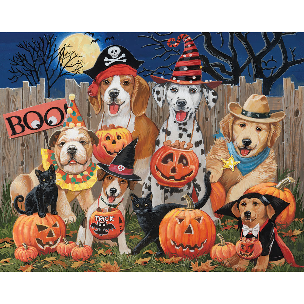 Halloween Tricksters 200 Large Piece Jigsaw Puzzle