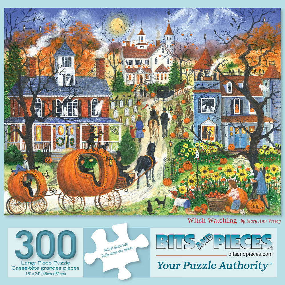 Witch Watching 300 Large Piece Jigsaw Puzzle