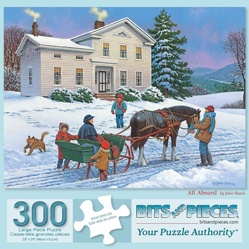 All Aboard 300 Large Piece Jigsaw Puzzle