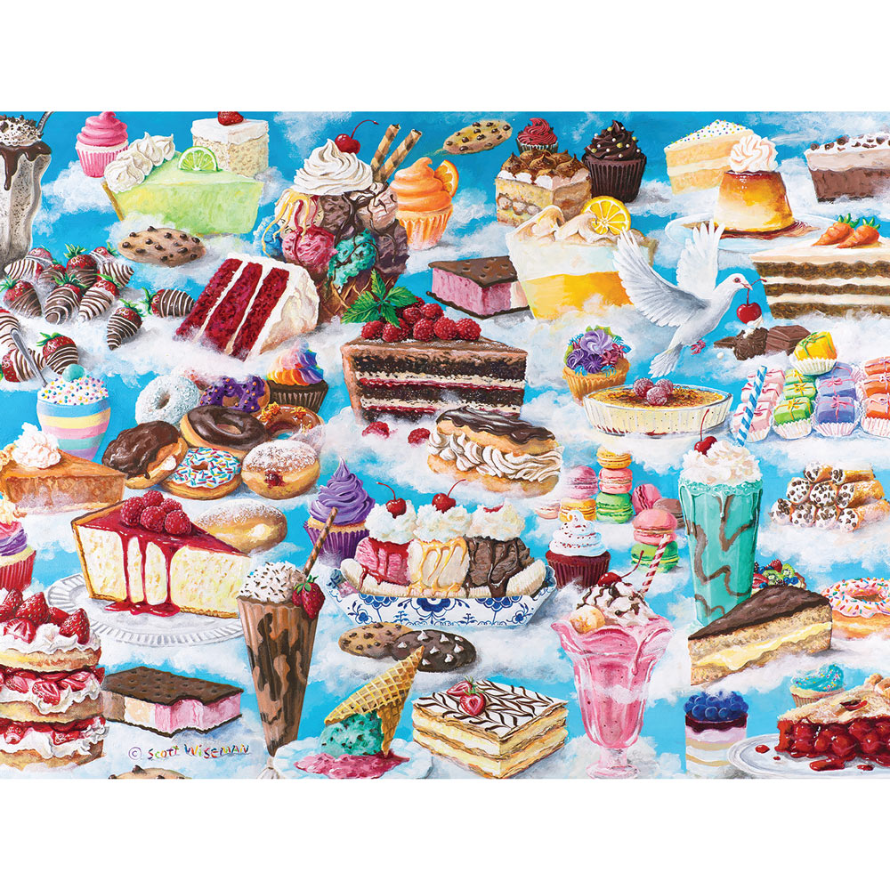 Heavenly Desserts 1000 Piece Jigsaw Puzzle