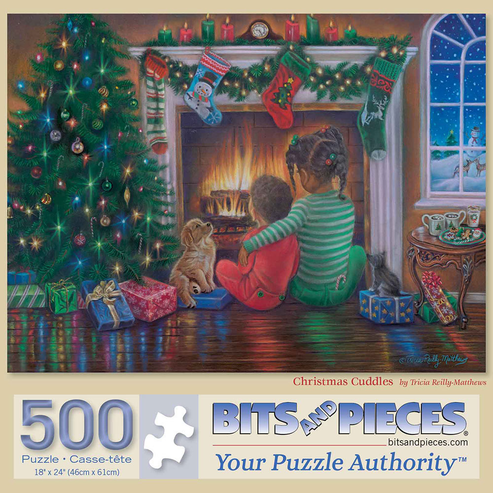 Christmas Cuddles 500 Piece Jigsaw Puzzle