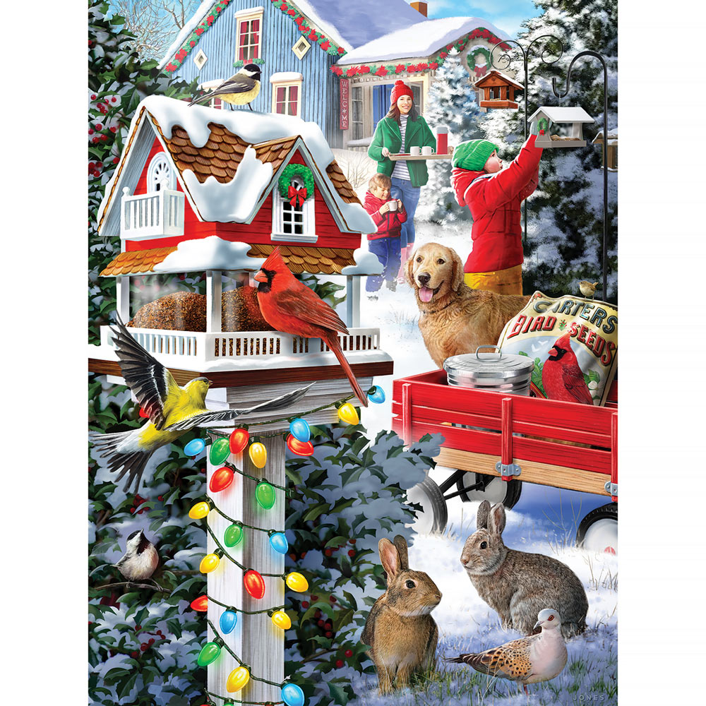Holiday Feast 300 Large Piece Jigsaw Puzzle