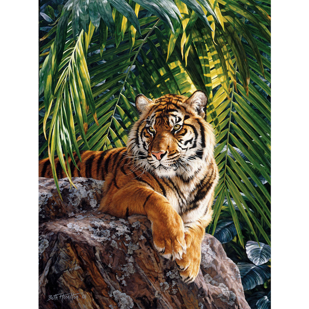 Jungle Queen-Sumatran Tigress 500 Piece Jigsaw Puzzle