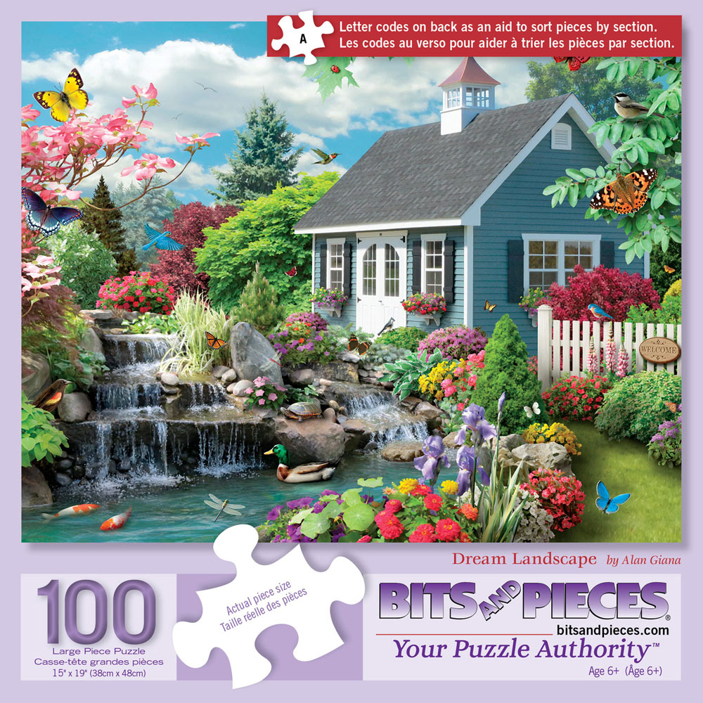 Dream Landscape 100 Large Piece Jigsaw Puzzle