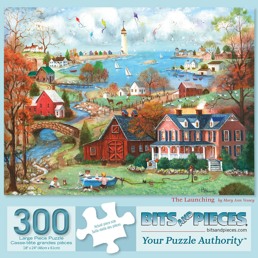 The Launching 300 Large Piece Jigsaw Puzzle