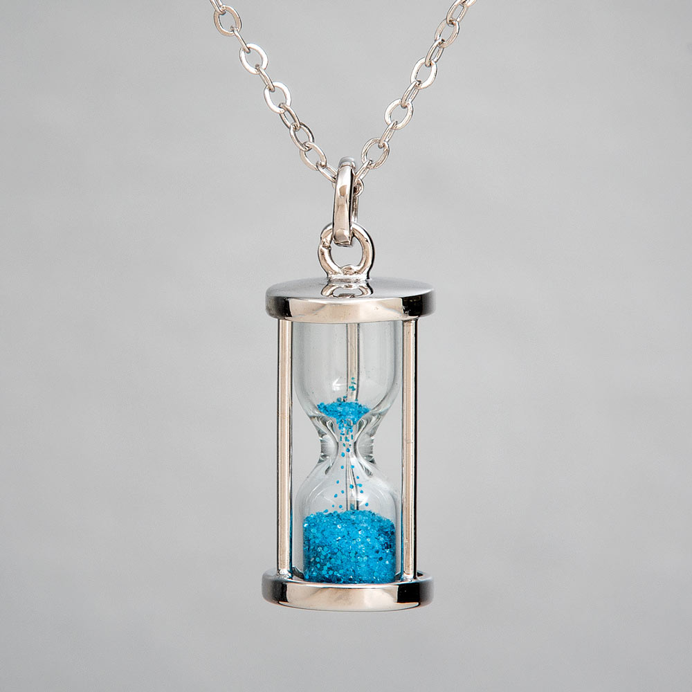 Hourglass Urn Necklace for Ashes Stainless Steel Cremation Memorial  Keepsake | eBay