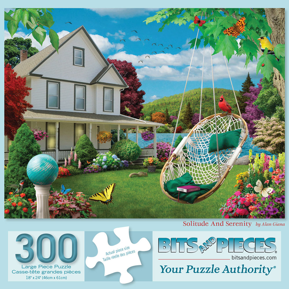 Solitude And Serenity 300 Large Piece Jigsaw Puzzle