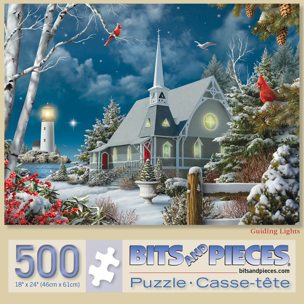 Guiding Lights 500 Piece Jigsaw Puzzle