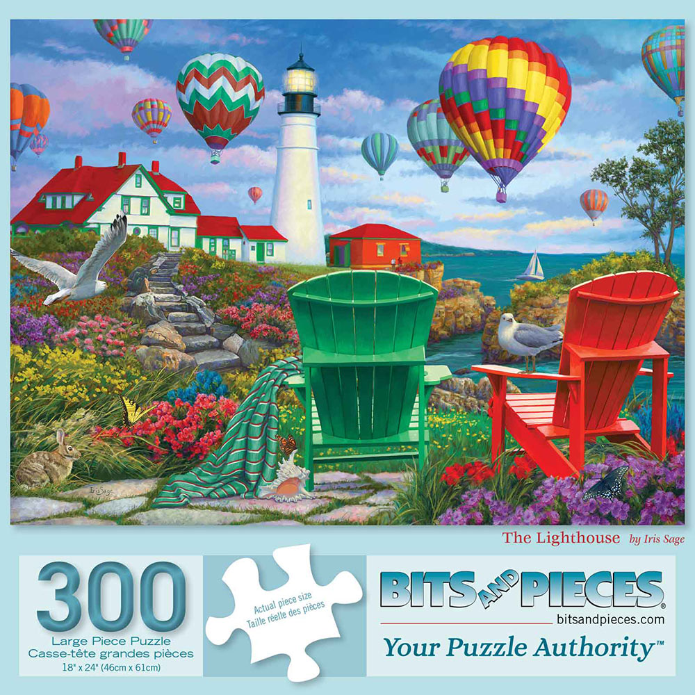 The Lighthouse 300 Large Piece Jigsaw Puzzle