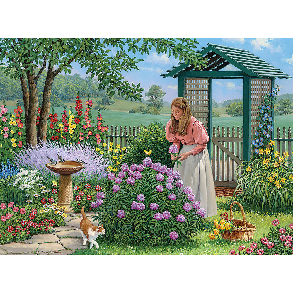 Garden Of Delights 1000 Piece Jigsaw Puzzle