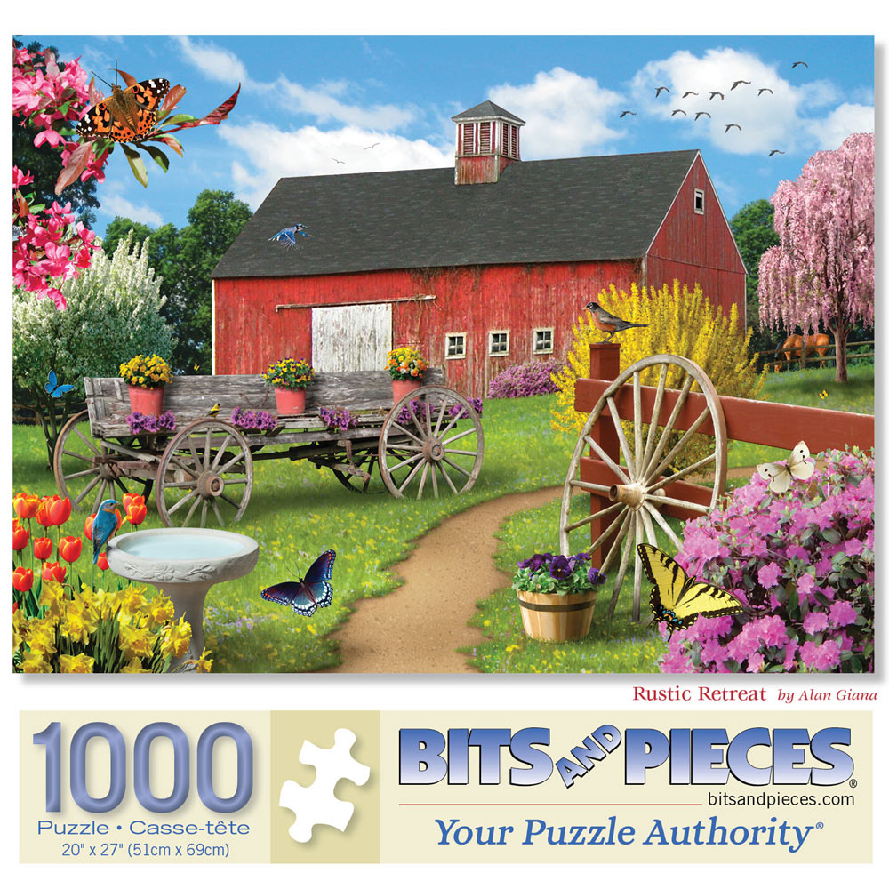Rustic Retreat 1000 Piece Jigsaw Puzzle
