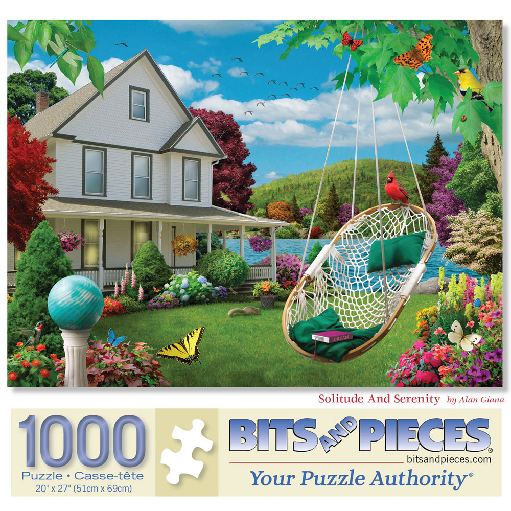 Solitude And Serenity 1000 Piece Jigsaw Puzzle