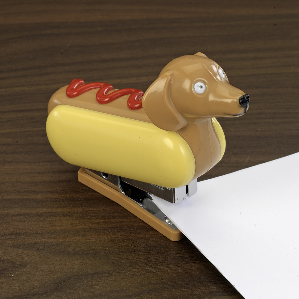 ELIKAI Hot Dog Stapler with 1000 Staples, Funny Stapler for Desk, Cute &  Novelty Stapler, Novelty Gifts, Funny Desk Accessories & Supplies for Work