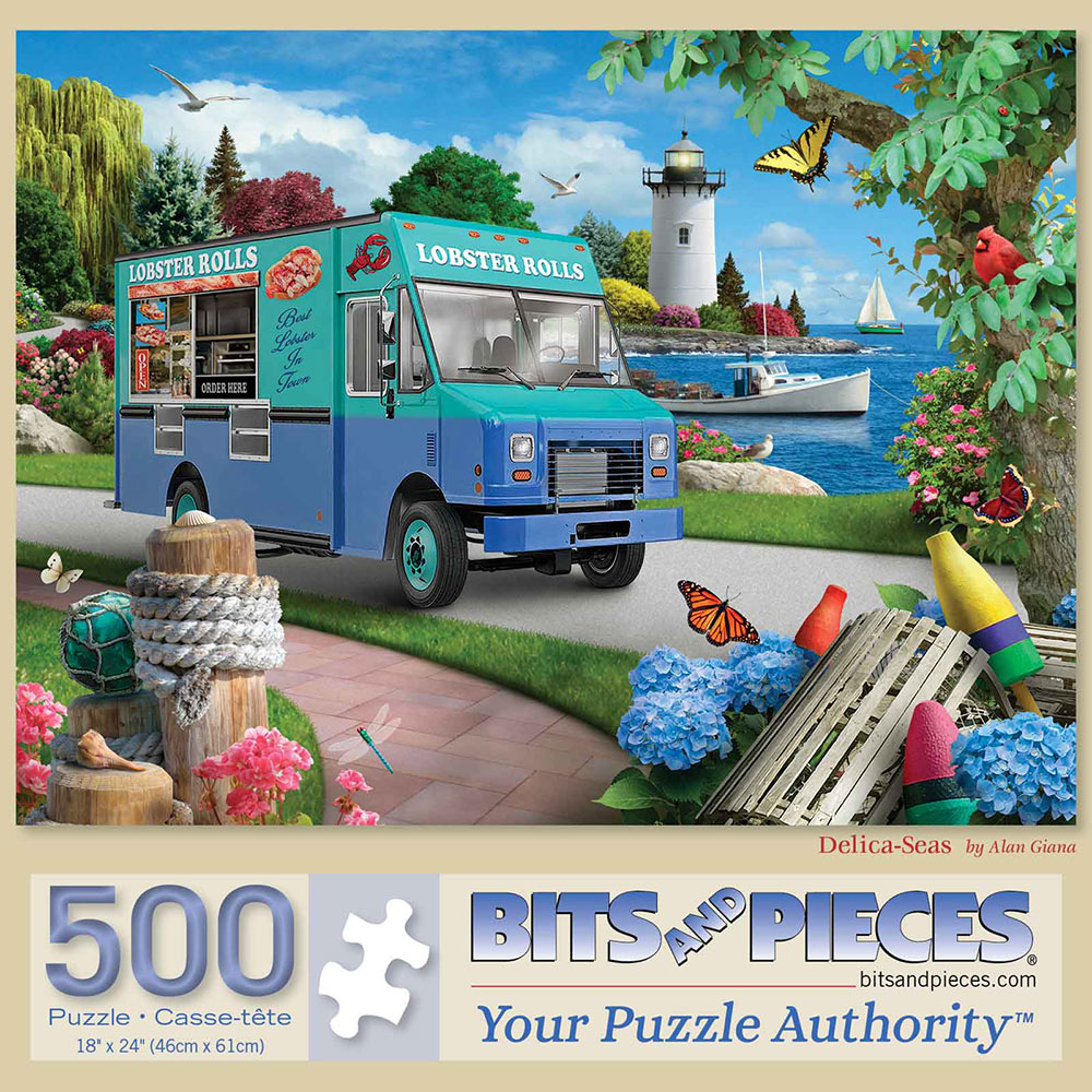 Delica-Seas 500 Piece Jigsaw Puzzle
