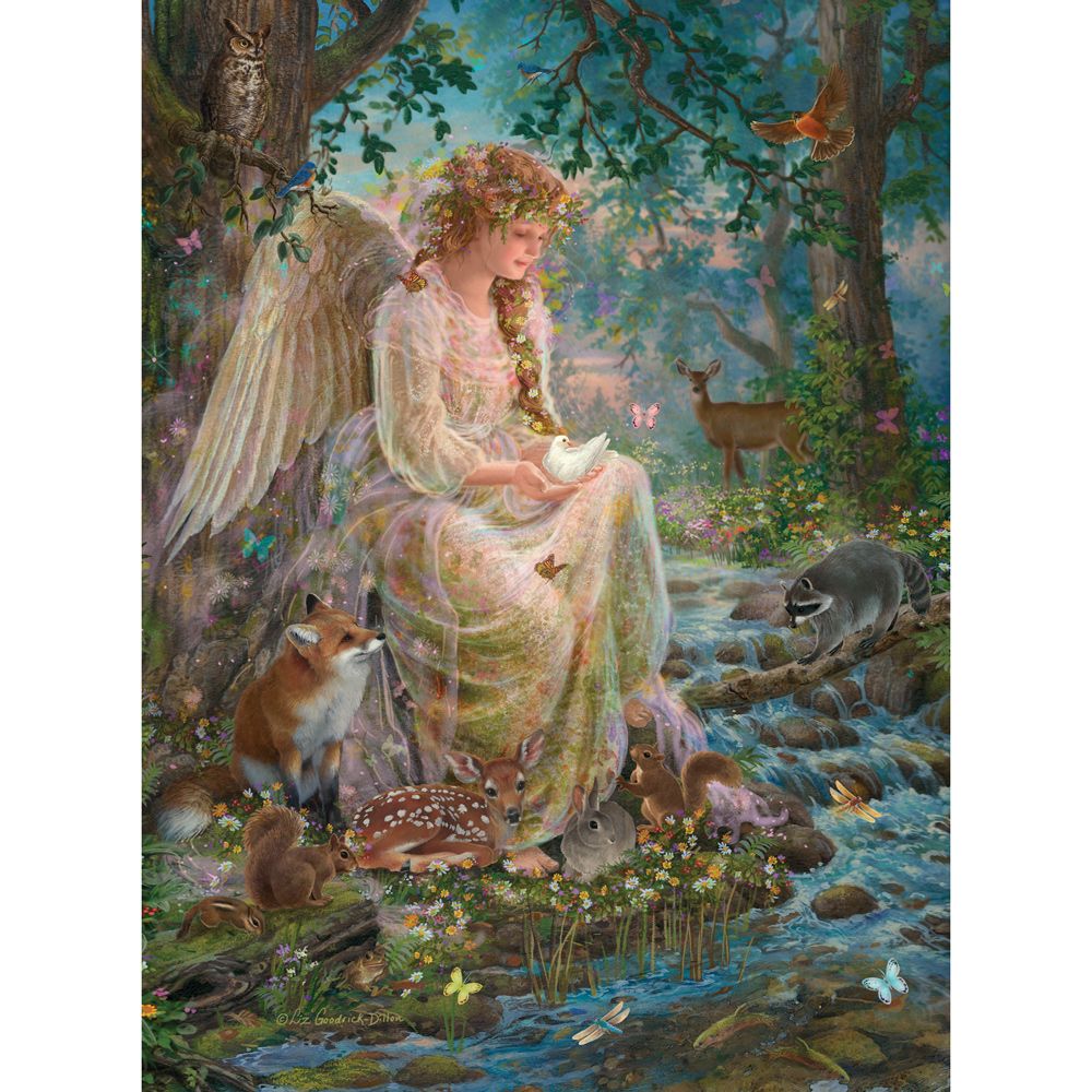 Mother Nature 300 Large Piece Glitter Effects Jigsaw Puzzle
