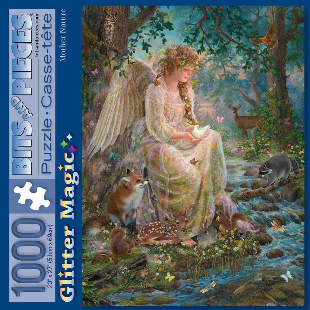 Mother Nature 1000 Piece Glitter Effects Jigsaw Puzzle
