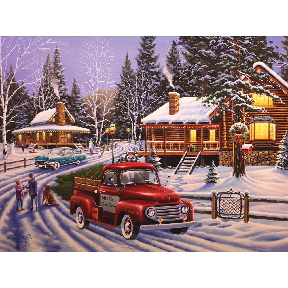 Christmas Is In The Air 500 Piece Jigsaw Puzzle