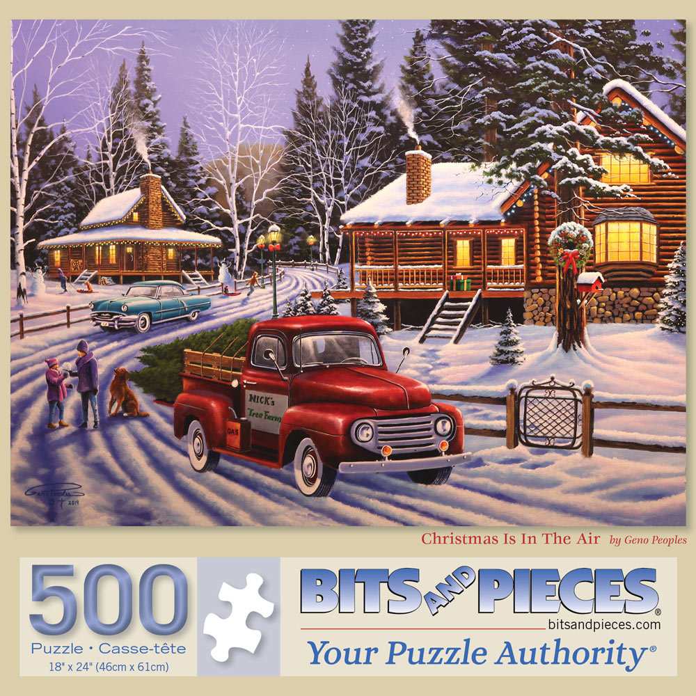 Christmas Is In The Air 500 Piece Jigsaw Puzzle