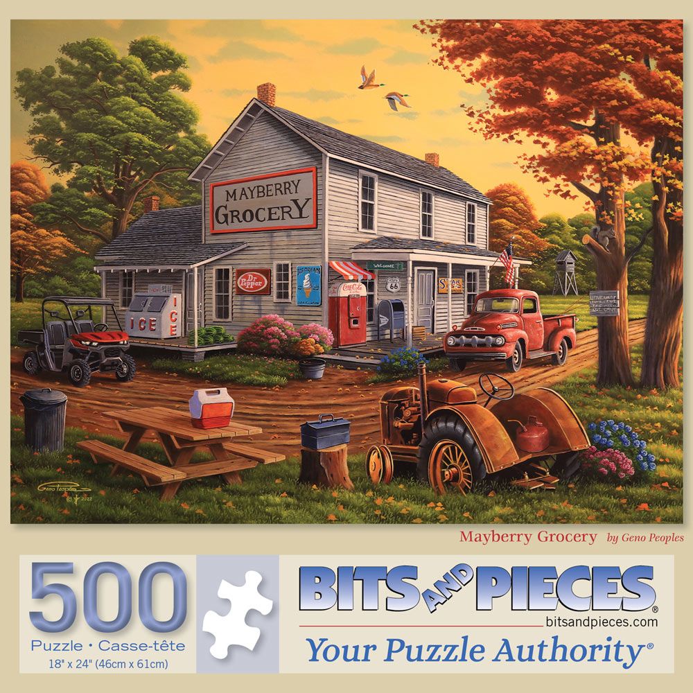 Mayberry Grocery 500 Piece Jigsaw Puzzle