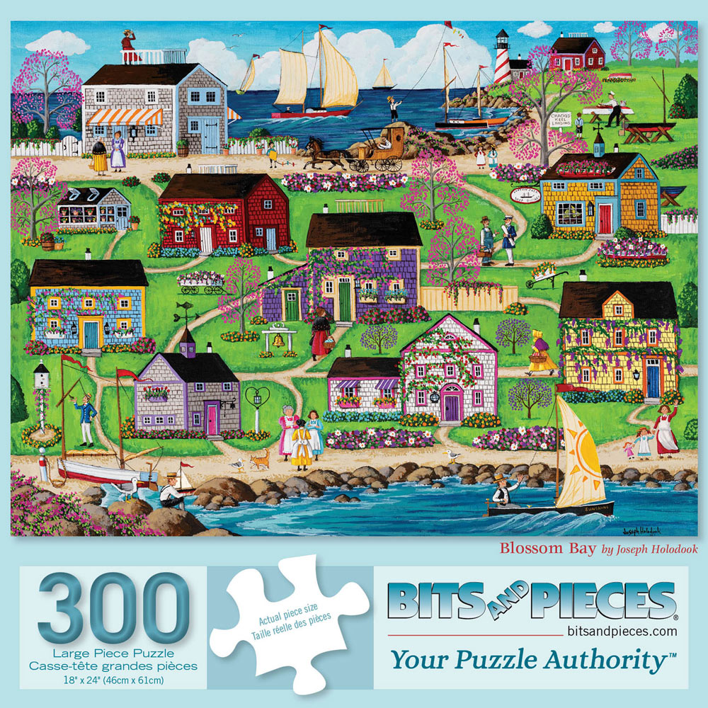 Blossom Bay 300 Large Piece Jigsaw Puzzle