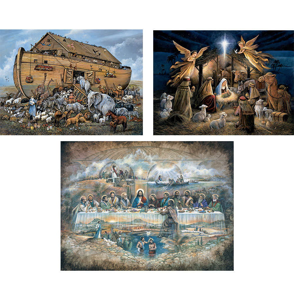Ruane Manning Noahs Ark Bits and Pieces 500 Piece Jigsaw Puzzle for sale online 