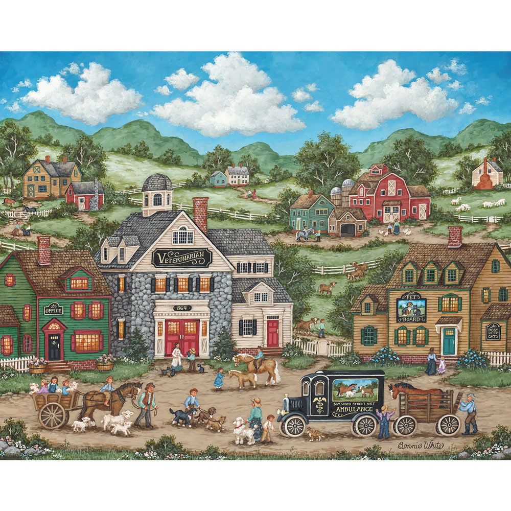 Seasons In The Country 4-in-1 MultiPack 500 Piece Puzzle Set