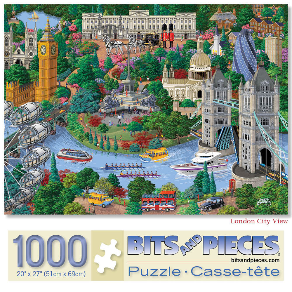 1000 PC Jigsaw Puzzle Classic Treasures London England Unopened for sale online 