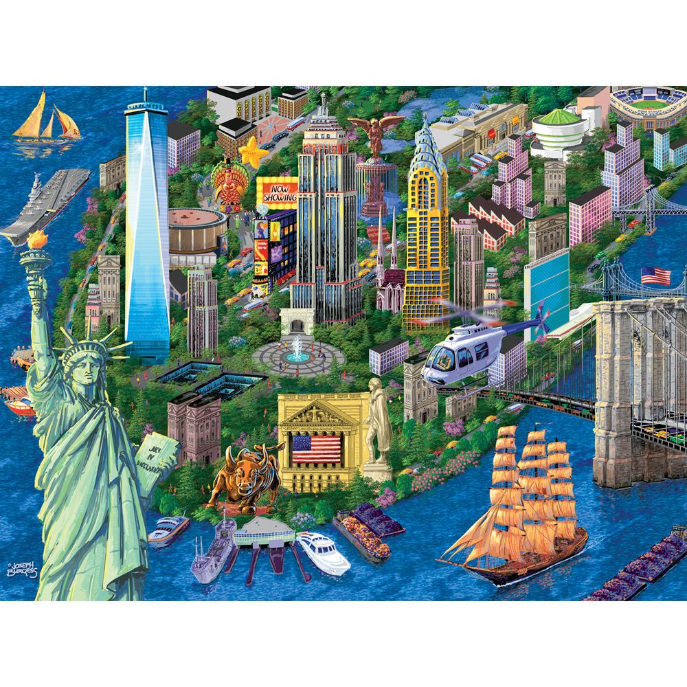 World's Smallest Jigsaw Puzzle New York 1000 Pieces