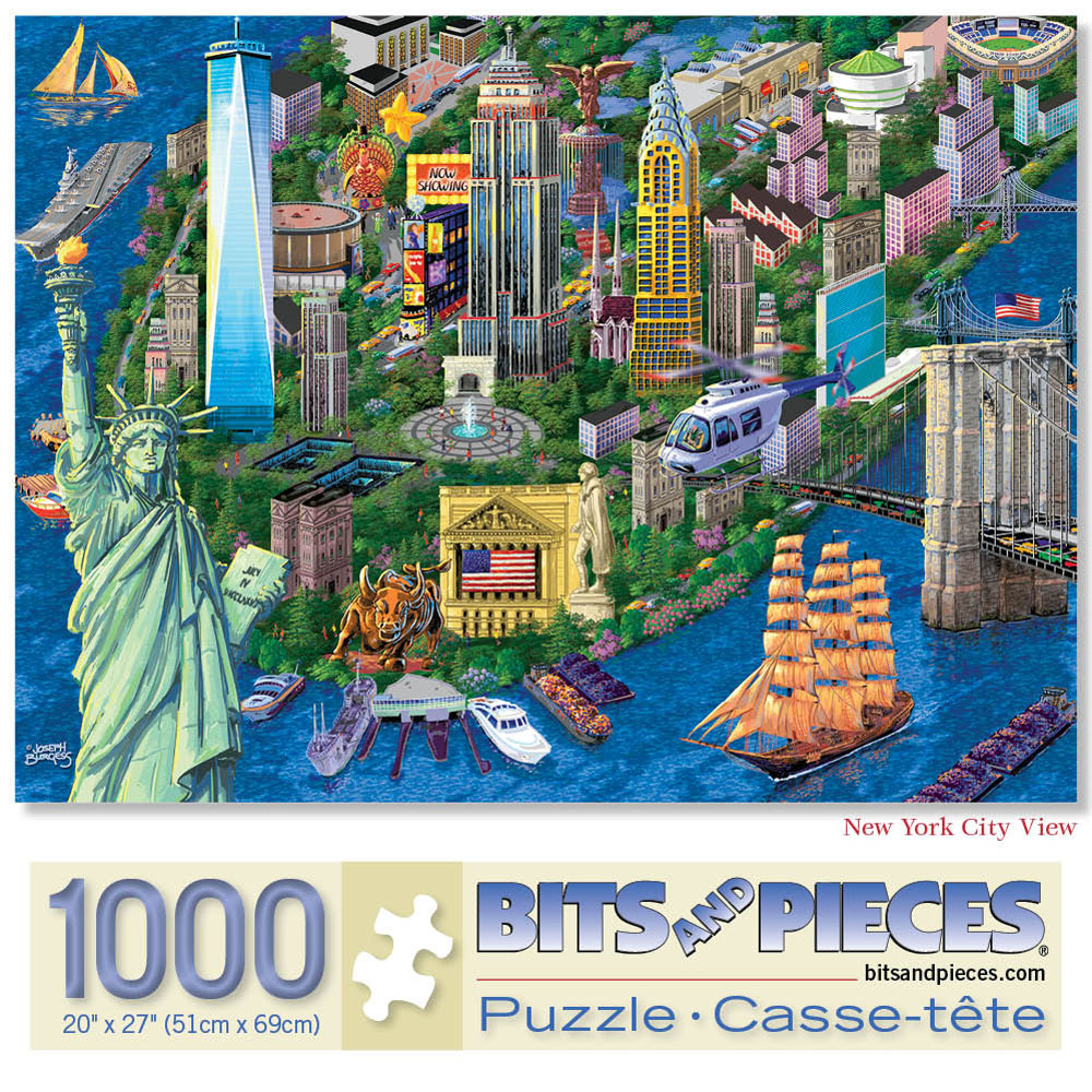  New York City 1000 Piece Jigsaw Puzzle