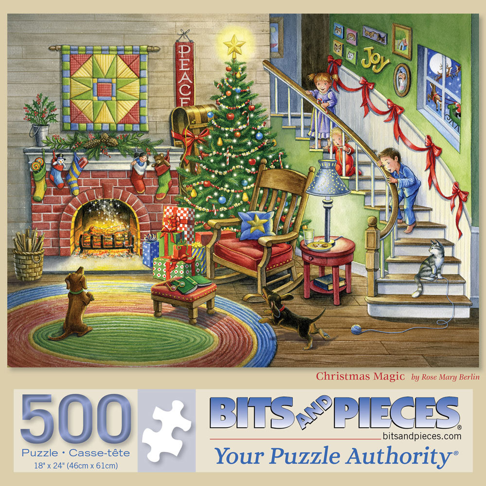 Christmas Magic 500 Piece Jigsaw Puzzle