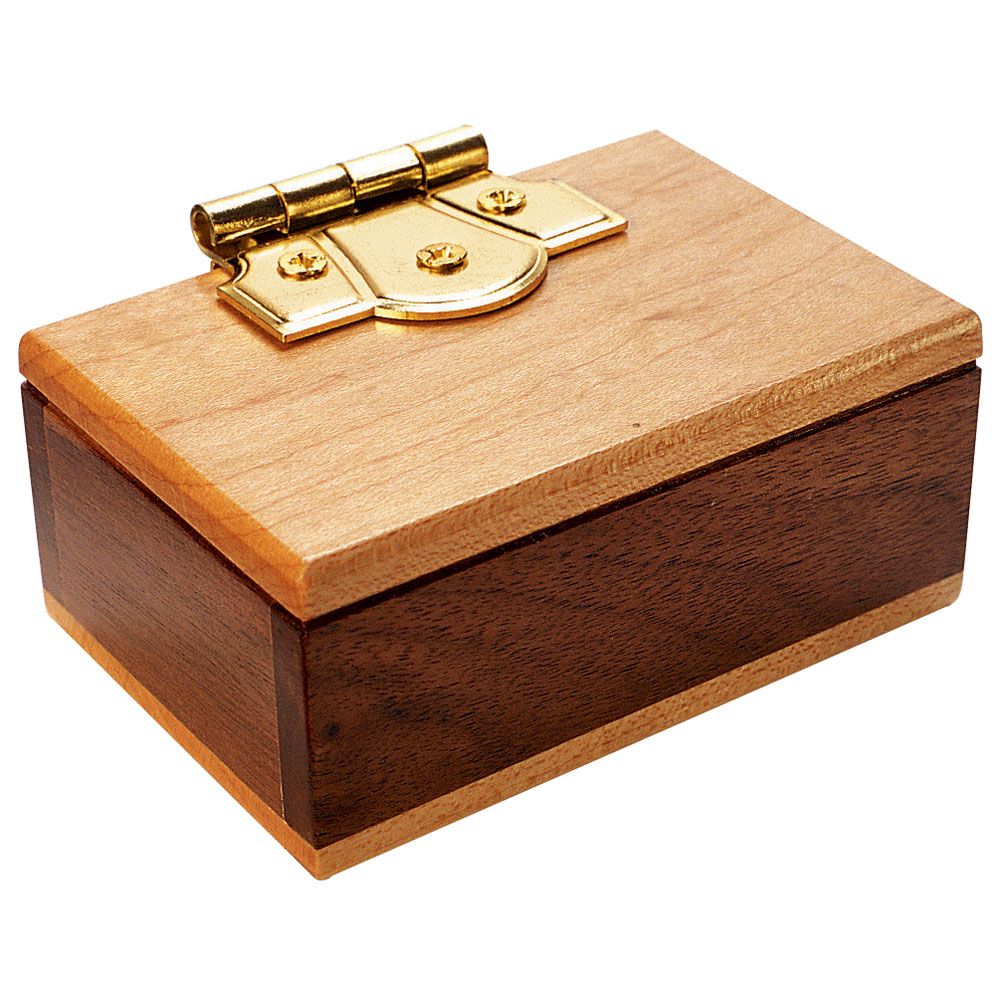 Wooden Secret Puzzle Enigma Box Brainteaser Puzzle Secret Container Xmas Gift 