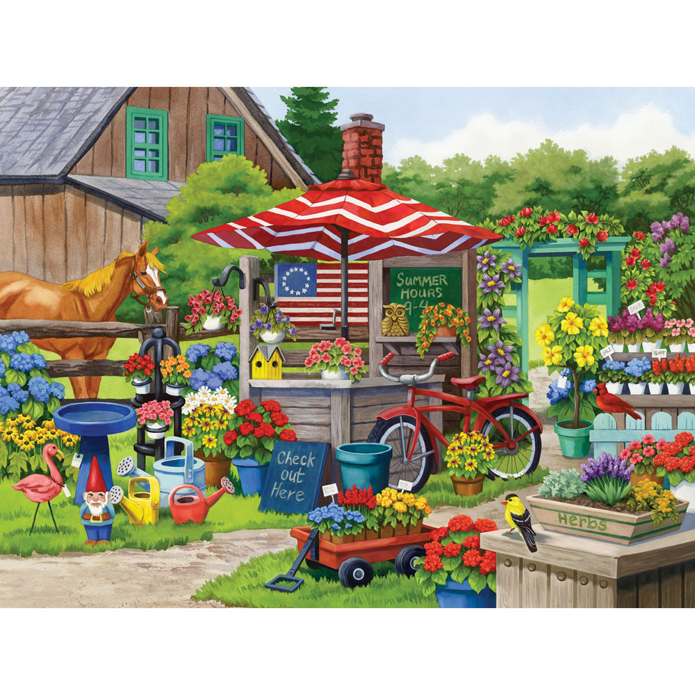 Country Charm 500 Piece Jigsaw Puzzle