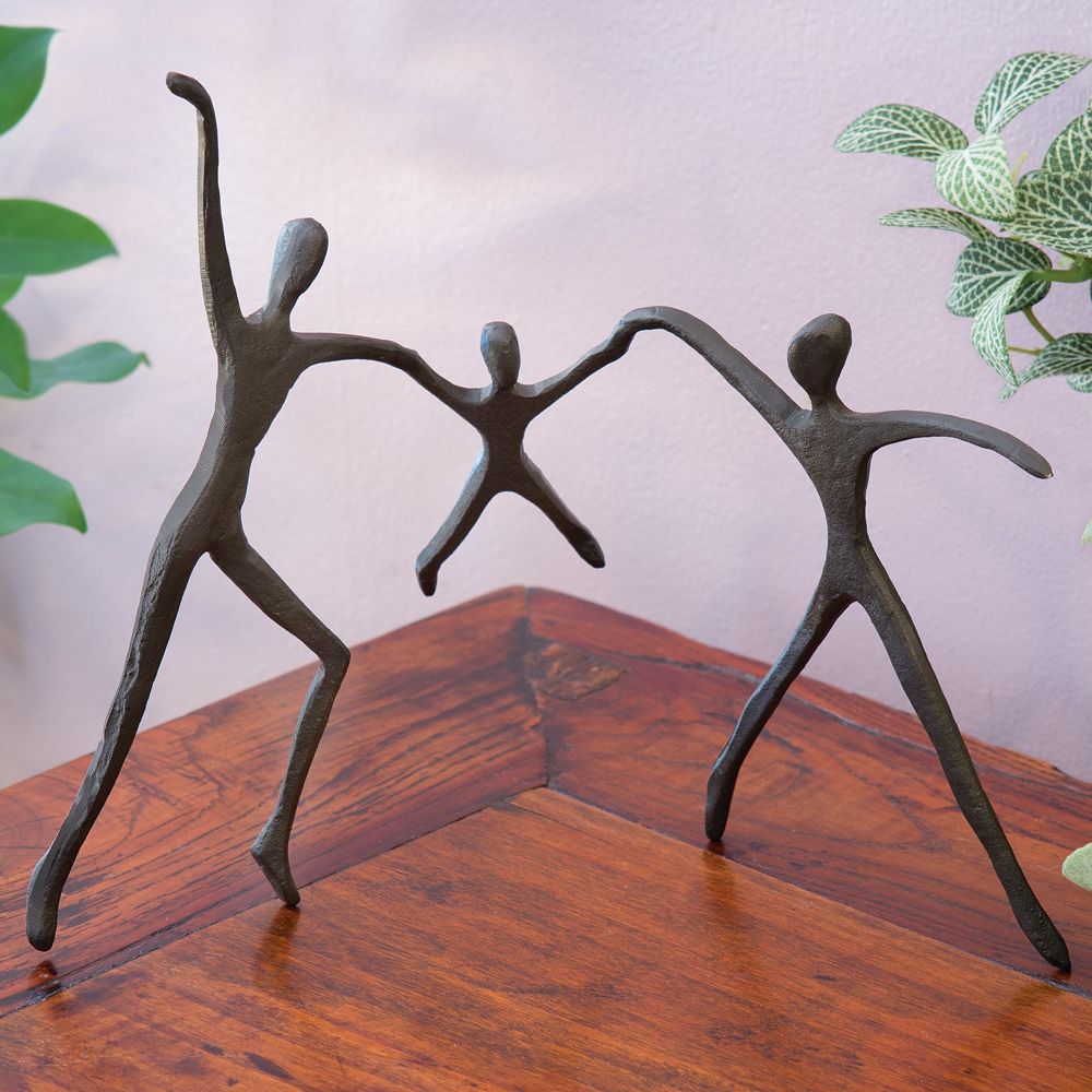 Bronze Family Statue Bits and Pieces