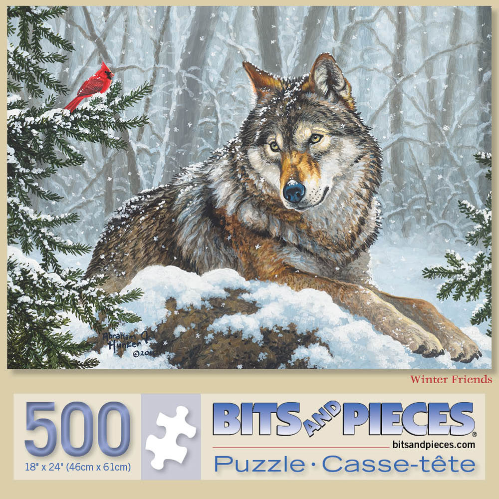 Winter Friends 500 Piece Jigsaw Puzzle