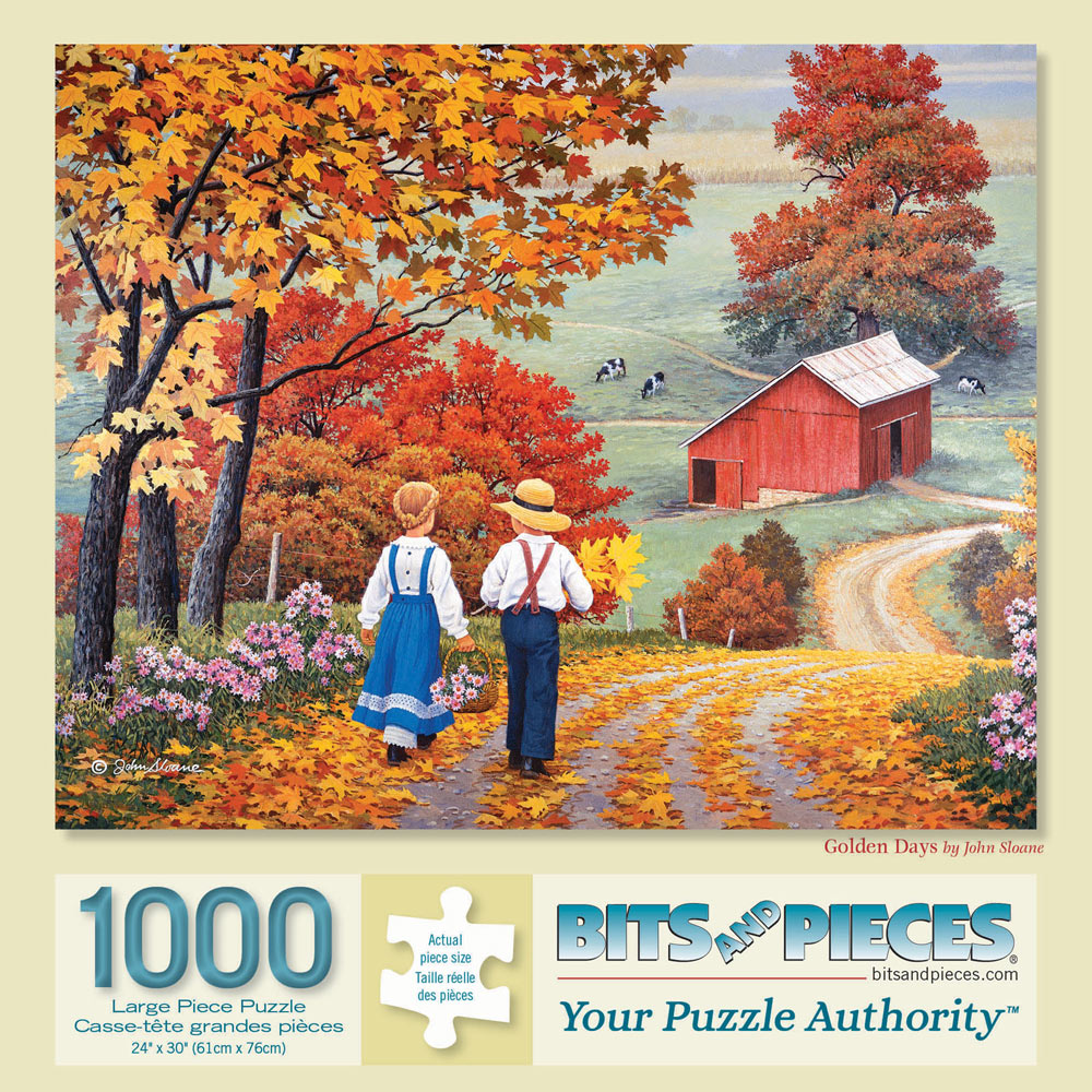 Golden Days 1000 Piece Jigsaw Puzzle