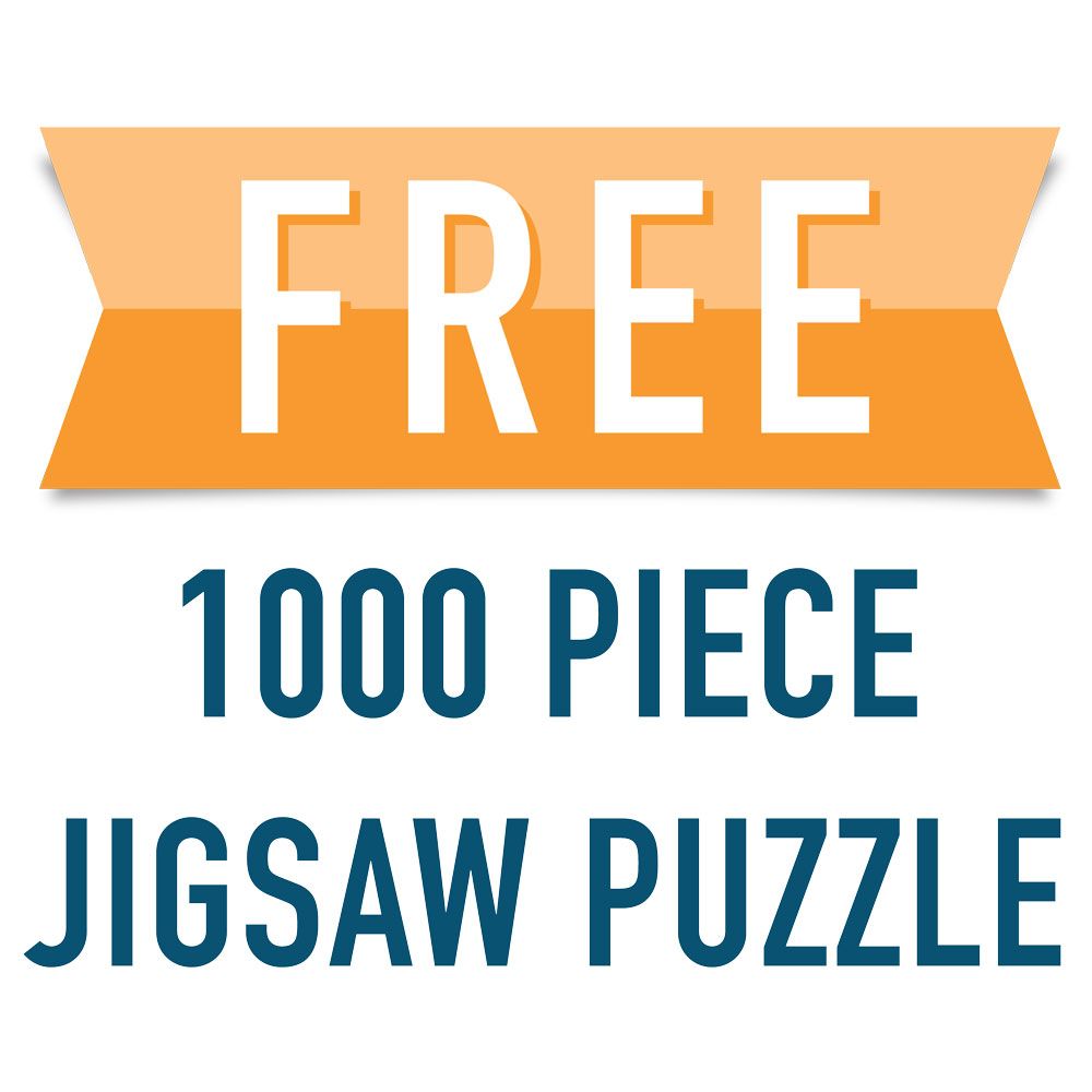 FREE 1000 Piece Jigsaw Puzzle | Bits and Pieces