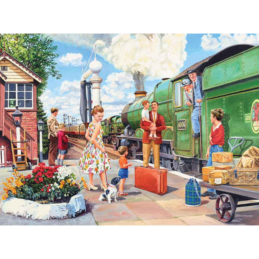 The Train Driver 1000 Piece Jigsaw Puzzle