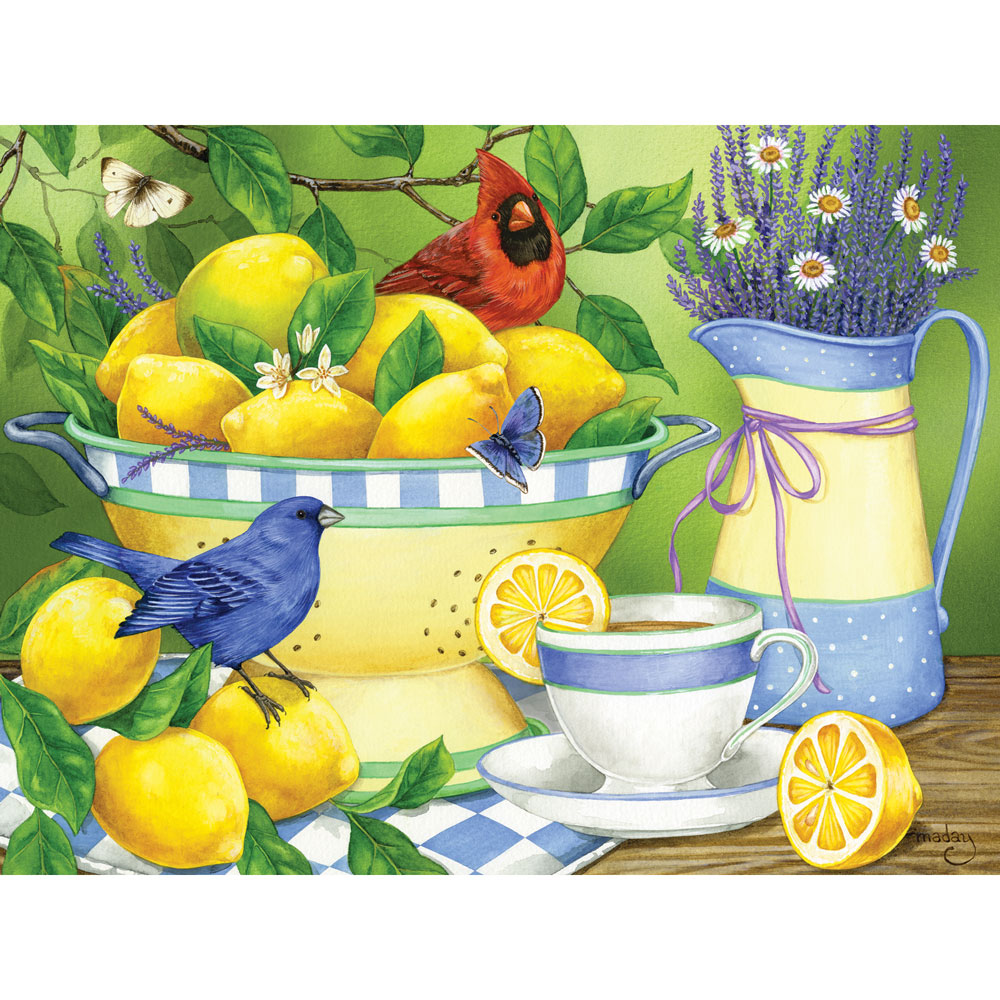 Lemons & Lavender 500 Piece Jigsaw Puzzle