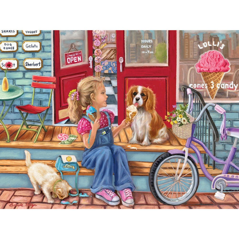 Pay Day Cones 300 Large Piece Jigsaw Puzzle