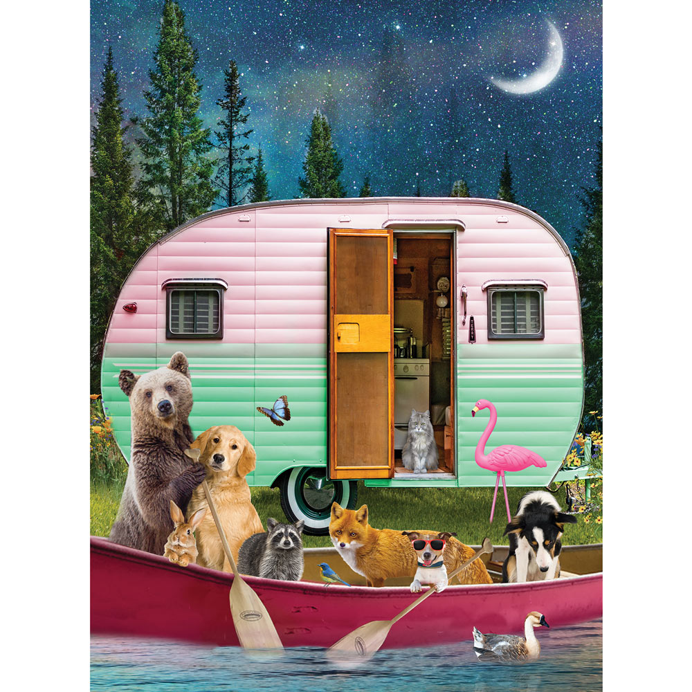 Furry Friends 1000 Piece Puzzle Bits and Pieces